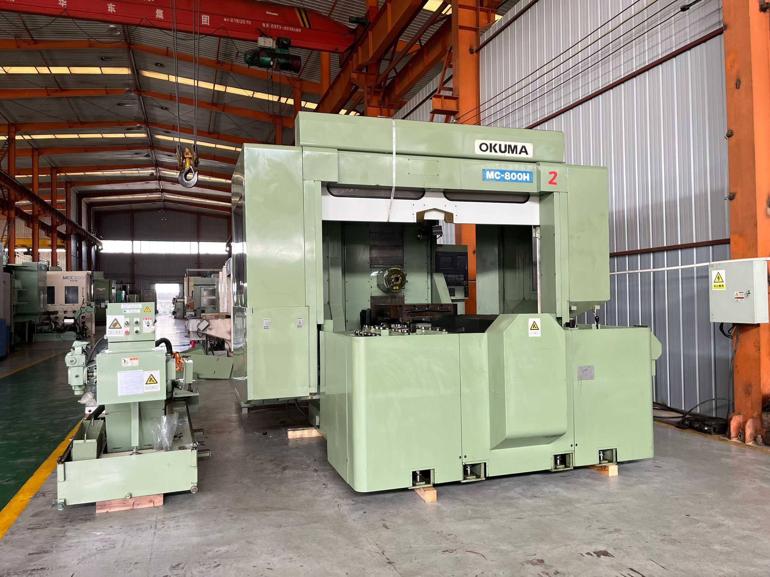 Двухстанционный горизонтальный обрабатывающий центр